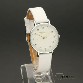 Zegarek damski Bruno Calvani BC90010 SILVER z białym paskiem (1).jpg
